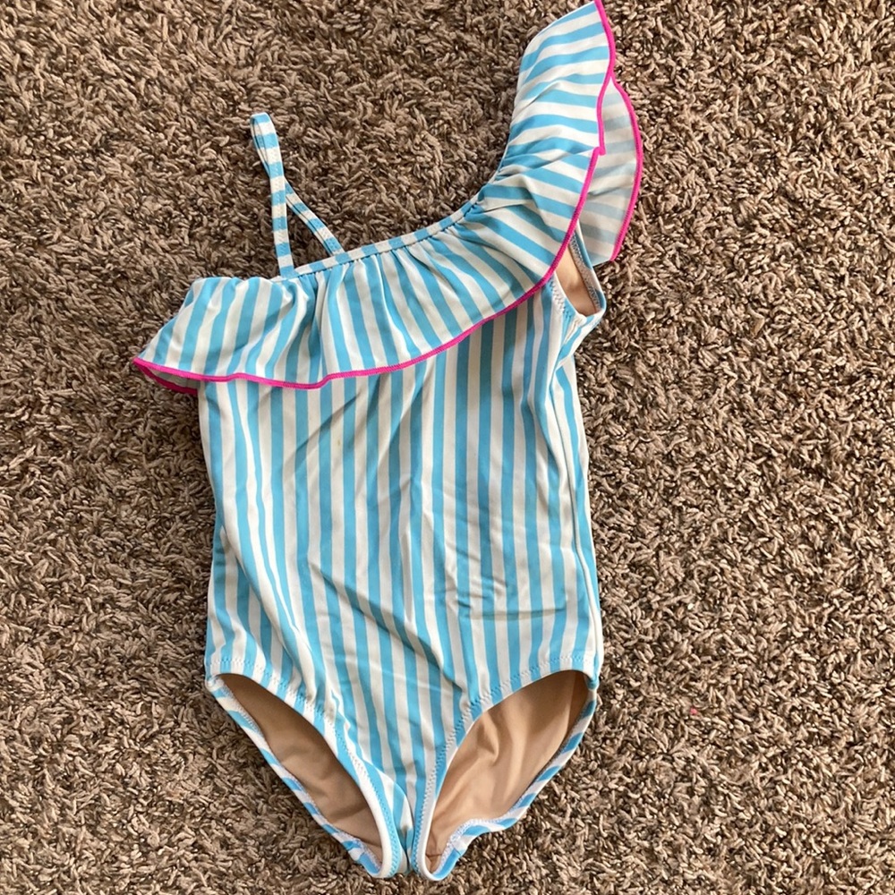 Lightly used J. Crew crew cuts swimsuit for toddler size 3